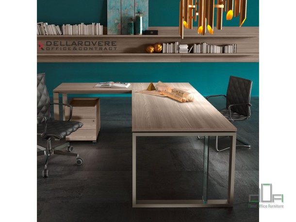 Birou managerial BIQUADRO #AboutOfficeFurniture