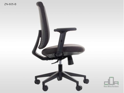 Scaun de birou rotativ, ergonomic, pivotant ZN-605-B Antracit #AboutOfficeFurniture