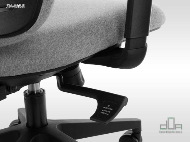 Scaun de birou rotativ, ergonomic, pivotant ZN-605-B Detalii constructive #AboutOfficeFurniture