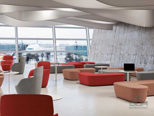 Pouf RADAR #AboutOfficeFurniture