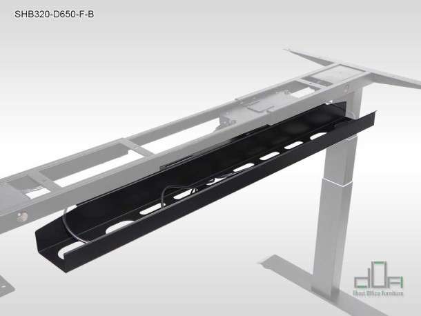 Birou reglabil pe înălțime electric, 2 motoare Echipament aditional: canal cablu orizontal #AboutOfficeFurniture