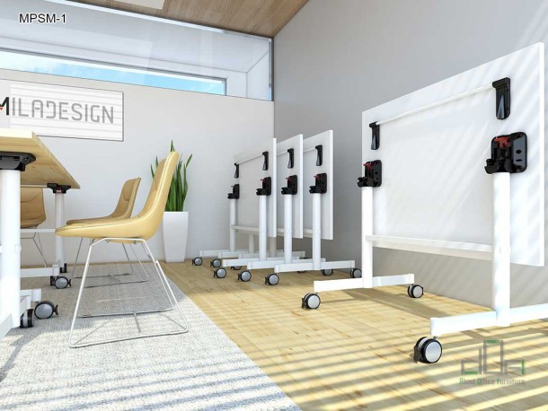 Masa pliabila pe structura metalica #AboutOfficeFurniture