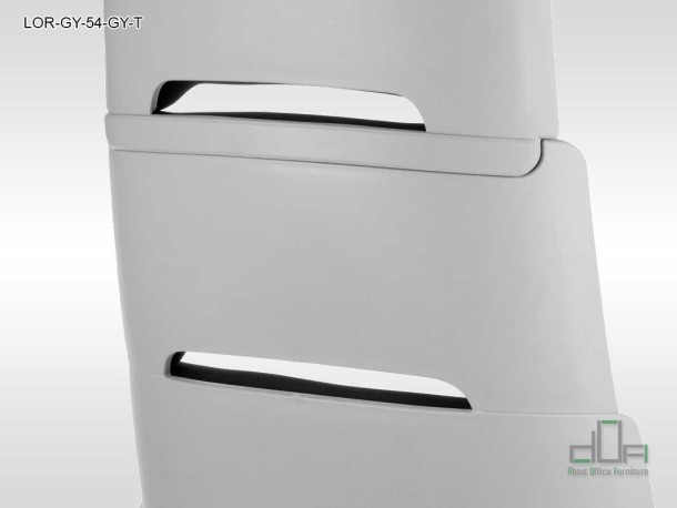 Scaun de birou rotativ, ergonomic, pivotant LORETTO LOR-GY-54-GY-T #AboutOfficeFurniture
