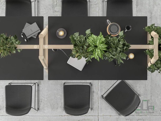 Birou operational NOVA WOOD #AboutOfficeFurniture