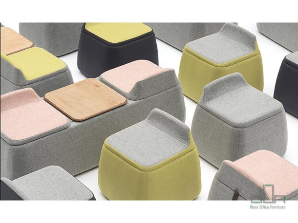 Bancheta - pouf gama PICK #AboutOfficeFurniture