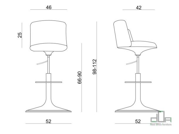 Scaun cafeteria NUHO #AboutOfficeFurniture