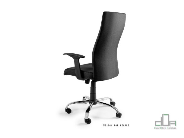 Scaun ergonomic operational Black on Black #AboutOfficeFurniture