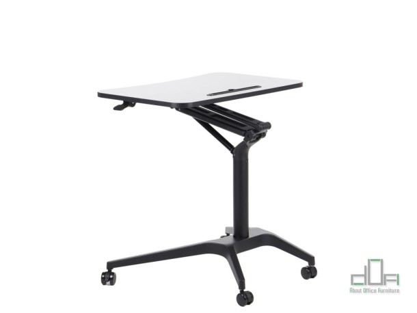 Birou reglabil pe inaltime SH-A10 - negru #AboutOfficeFurniture