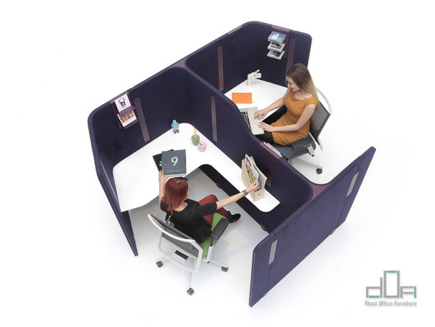 Birou operational - Ansamblu operational ISOLA #AboutOfficeFurniture