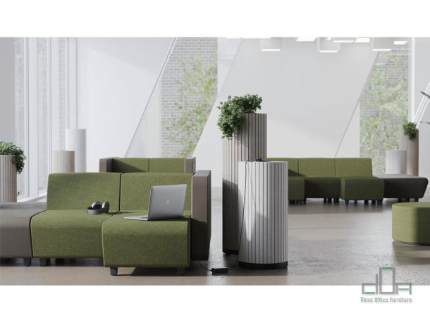 Coloane fonoabsorbante PARTHOS #AboutOfficeFurniture