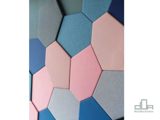 Panouri decorative fonoabsorbante de pereți Bazalto #AboutOfficeFurniture